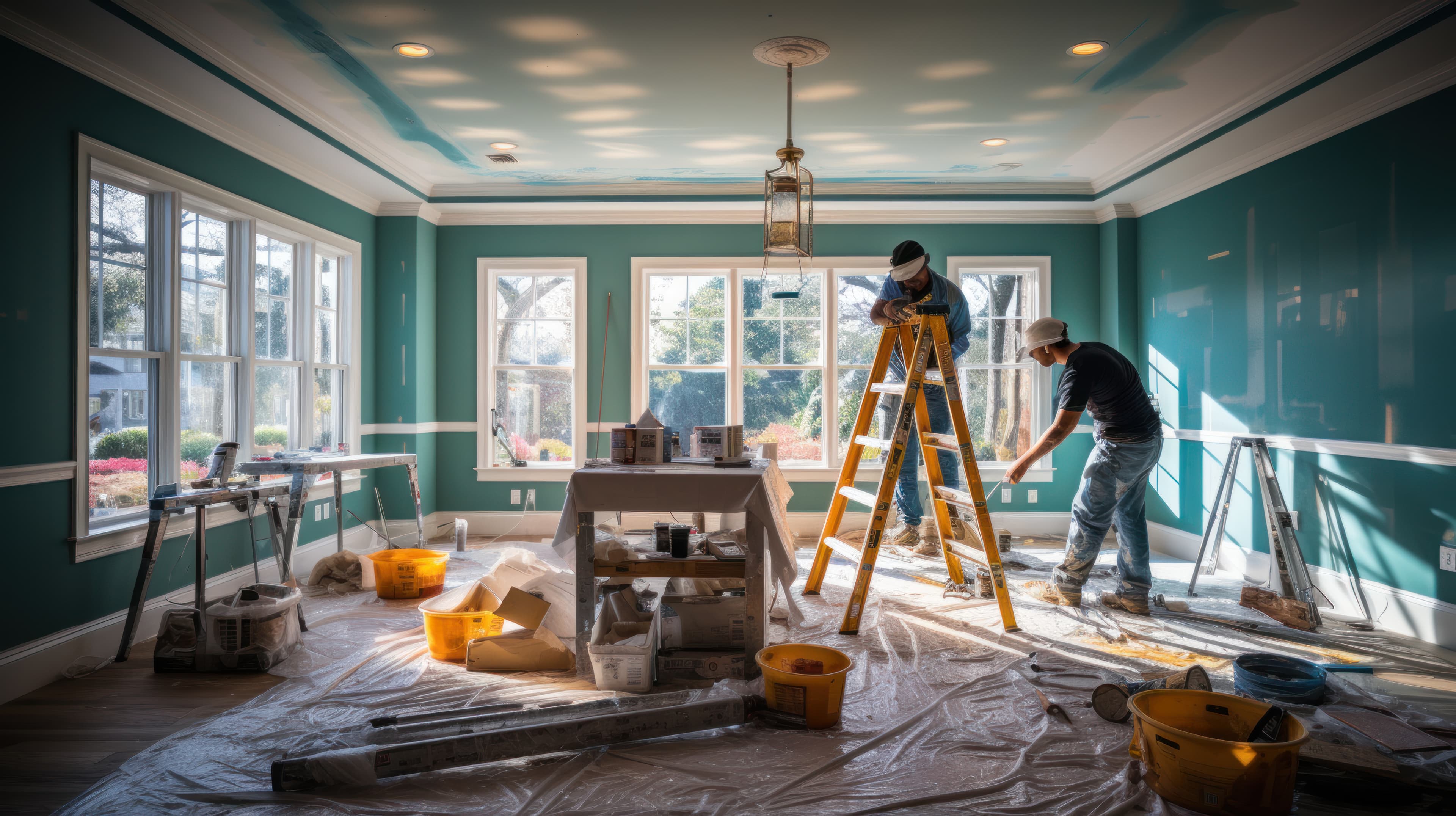 Renovation, works and decoration